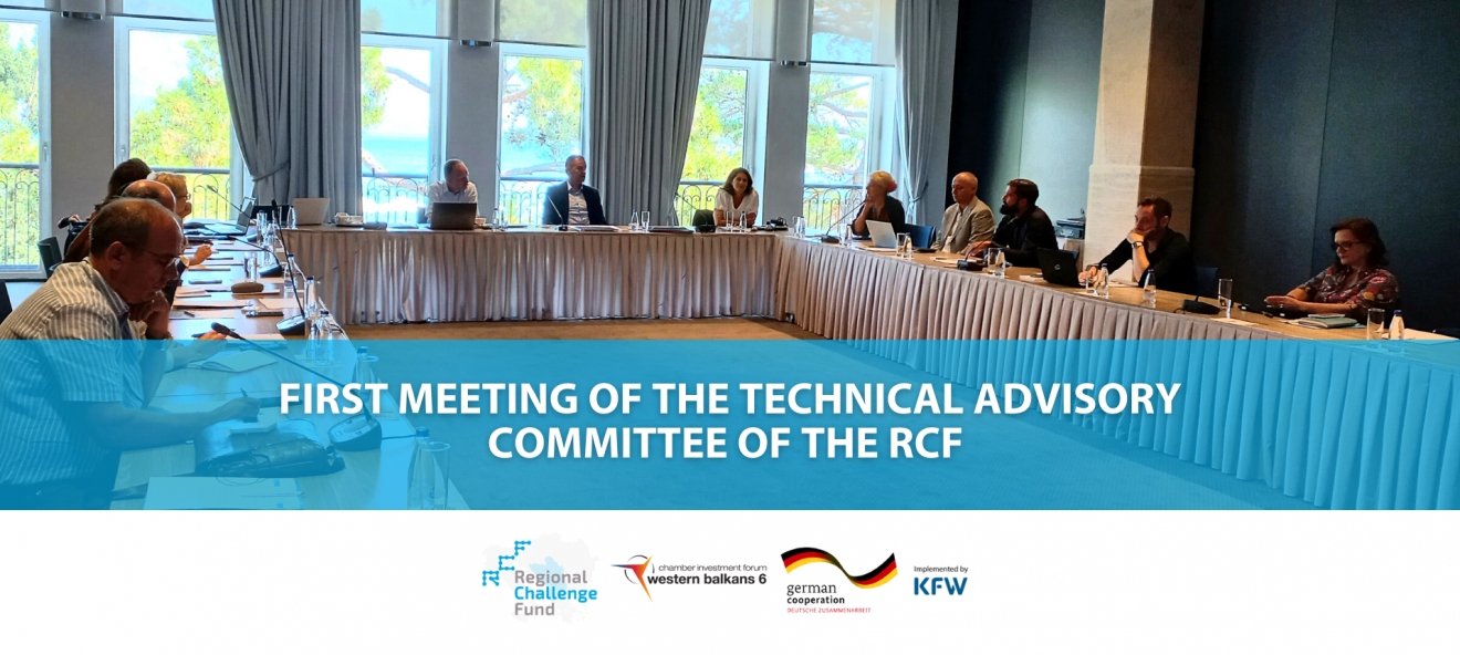 First Meeting of the Technical Advisory Committee of the Regional Challenge Fund in Western Balkans 6
