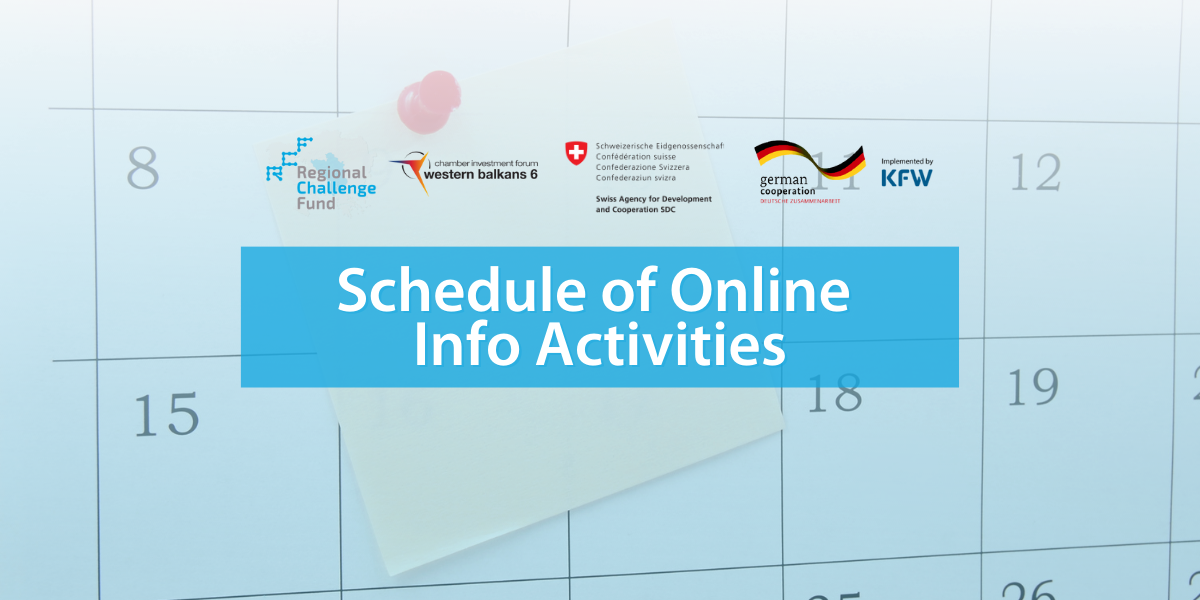 schedule of online info activities