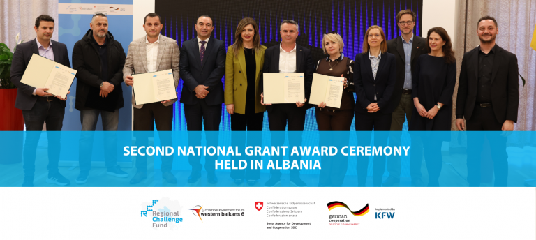 second grant award ceremony albania