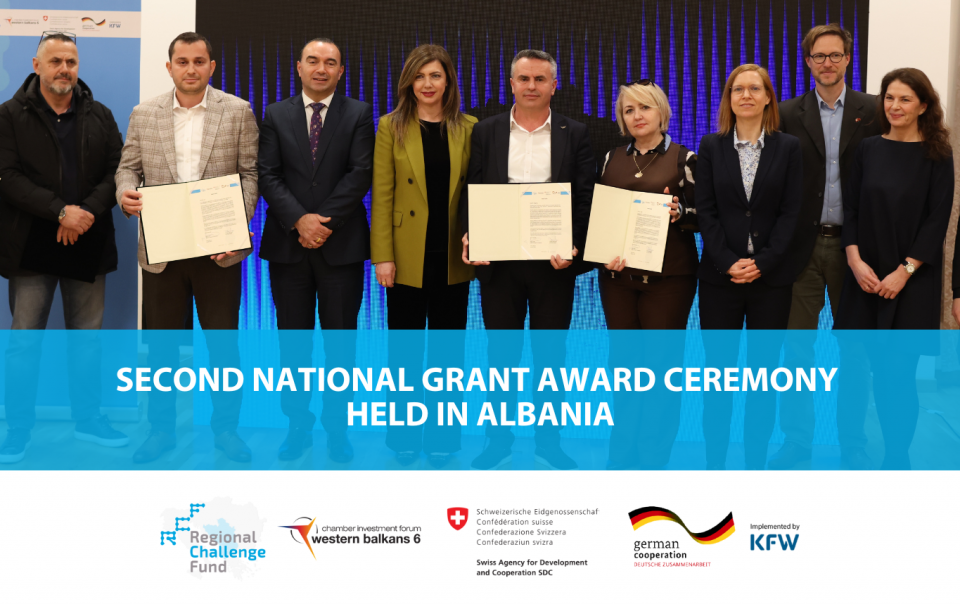 second grant award ceremony albania
