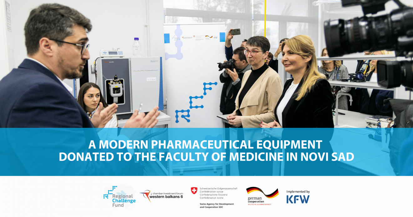 A Modern Pharmaceutical Equipment Donated to the Faculty of Medicine in Novi Sad