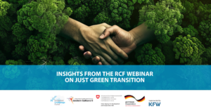 Insights from the RCF Webinar on just green transition